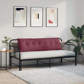 vidaXL Μαξιλάρι Πλάτης Κόκκινο 160 x 19 x 50 εκ ύφασμα