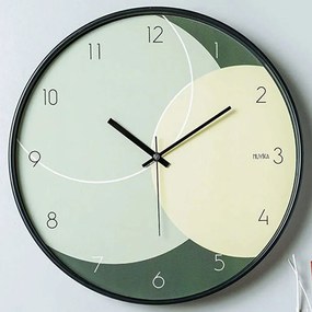 Ρολόι Τοίχου Pinoysl 902LMN1260 Φ42cm Multi Wallity Γυαλί