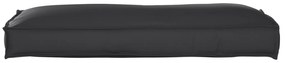 vidaXL Μαξιλάρι Παλέτας για Πλάτη Μαύρο 120x40x12 cm, Ύφασμα Oxford