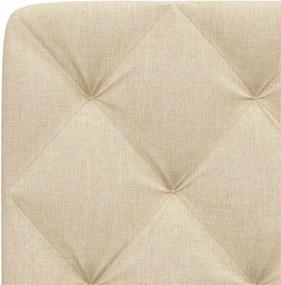 vidaXL Μαξιλάρι για Κεφαλάρι Κρεμ 200 εκ. Υφασμάτινο