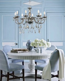 Φωτιστικό οροφής InLight 5314-8 Πολύφωτο-Φιμέ