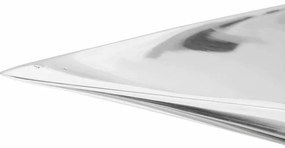 vidaXL Καλάθι φρούτων Ασημί 60x15x8 εκ. Αλουμίνιο