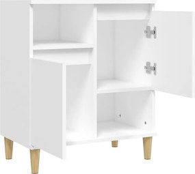 vidaXL Συρταριέρα Λευκή 60 x 35 x 70 εκ. από Επεξεργασμένο Ξύλο