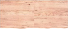 vidaXL Πάγκος Μπάνιου Αν. Καφέ 140x60x(2-4) εκ. Επεξεργ. Μασίφ Ξύλο