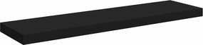 vidaXL Ράφια Τοίχου 2 τεμ. Μαύρα 90x23,5x3,8 εκ. MDF
