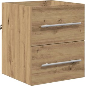vidaXL Σετ Επίπλων Μπάνιου Καφέ 41 x 38,5 x 48 cm
