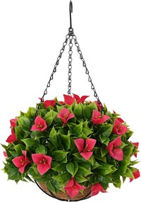 vidaXL Τεχνητά Λουλούδια Ροζ 33 x 33 x 44 εκ.