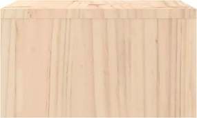 vidaXL Βάση Οθόνης 50 x 27 x 15 εκ. από Μασίφ Ξύλο Πεύκου