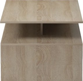 Τραπέζι σαλονιού Coffa pakoworld sonoma 90x60x45εκ