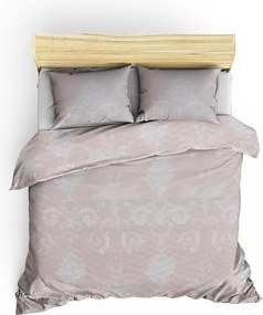 Double Bedspread Set Kraliçe - Mink Mink
White