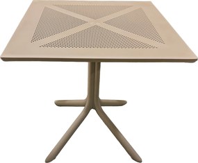 Τραπέζι Κήπου ArteLibre SIREA Cappuccino PP 80x80x75cm