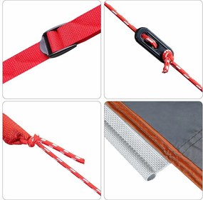 vidaXL Τέντα ανθεκτική στο νερό με στέγη