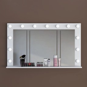 Τουαλέτα Μακιγιάζ Λευκό CUPAGRA 120x15x71.8