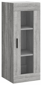 vidaXL Ντουλάπι Τοίχου Γκρι Sonoma 34,5 x 34 x 90 εκ.