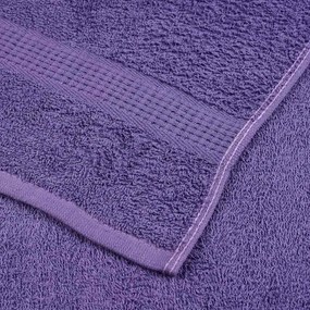 vidaXL Πετσέτες Σάουνας FROGN 2 τεμ. Μωβ 80x200 εκ. 360 γρ./μ²
