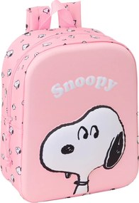 Παιδική Τσάντα Snoopy Ροζ 22 x 27 x 10 cm 3D