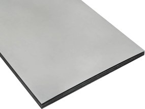vidaXL Περίγραμμα γκαζόν Ασημί 50 x 50 x 13 εκ Επικαλυμμένος Χάλυβας
