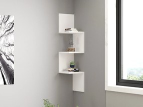 Ράφι Τοίχου Λευκό SIFOBRE 25x25x105.4