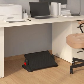 vidaXL Υποπόδιο Μαύρο 50 x 30,5 x 17 εκ.