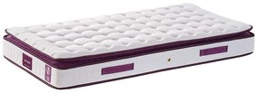 Στρώμα Purple Orthopedic 480NRN1253 90x200cm Memory Foam White-Purple Μονό