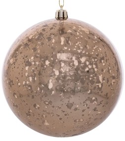Χριστουγεννιάτικη Μπάλα Πλαστική Αντικέ Σαμπανί 12εκ. iliadis 86500