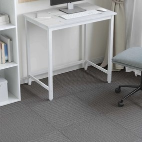 vidaXL Πλακάκι Χαλιού Καφέ 50 x 50 cm 4 τεμ. Πολυπροπυλένιο και Πίσσα