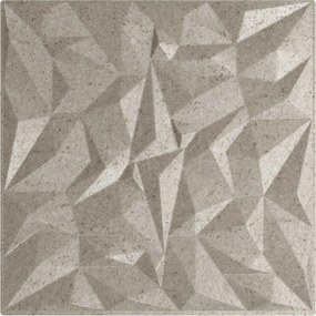 vidaXL Πάνελ τοίχου 48 pcs Αμέθυστος Μπετόν 50 x 50 cm Φελιζόλ XPS