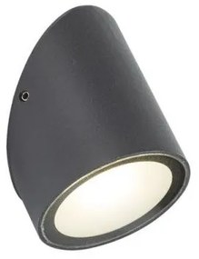 Φωτιστικό Τοίχου Εξωτερικού Χώρου LED Φ7 JUNO 4286000 Viokef 4286000 Ανθρακί