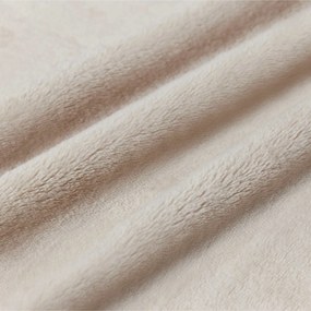 vidaXL Κουβέρτα Μπεζ 220 x 240 cm Μαλλί