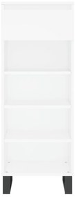 vidaXL Παπουτσοθήκη Λευκή 40 x 36 x 105 εκ. από Επεξεργασμένο Ξύλο