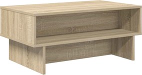 vidaXL Τραπεζάκι σαλονιού Δρύς Sonoma 80 x 46 x 35 εκ.