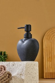 Stewehome Σετ υγρού σαπουνιού από κεραμικό σε σχήμα καρδιάς