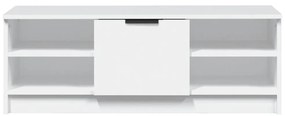 vidaXL Έπιπλο Τηλεόρασης Λευκό 102x35,5x36,5 εκ. Επεξεργασμένο Ξύλο