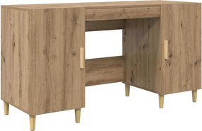 vidaXL Γραφείο Artisan Oak Επεξεργασμένο ξύλο 140 x 50 x 75 εκ.