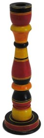Κηροπήγιο Almirah 00.00.0429 30cm Multi Wood