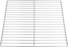 vidaXL Σχάρα ψησίματος 40 x 35 εκ. Ανοξείδωτο Ατσάλι Ασημί