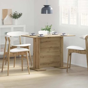 vidaXL Τραπέζι Φαγητού Artisan Oak 110x60x75 εκ Επεξεργασμένο Ξύλο