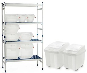 Δοχείο Στεραιων Τροφίμων 00919-80lt 655x435xh560mm - Araven