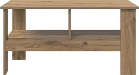 vidaXL Τραπεζάκι σαλονιού Artisan Oak 90 x 50 x 45 cm