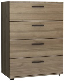 Συρταριέρα Velika Megapap χρώμα καρυδί 73x44x96εκ.-GP028-0119,2