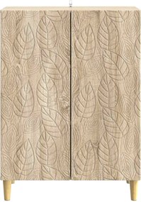 vidaXL Πλαϊνό γραφείο Sonoma Δρυς 66 x 34,5 x 90 εκ Επεξεργασμένο Ξύλο
