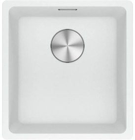 Franke Maris Bowl MRG 210/110-37 Polar White Υποκαθήμενος Γρανιτένιος Νεροχύτης 45cm