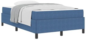 vidaXL Σκελετός Κρεβατιού Μπλε 120 x 200 cm Βελούδο