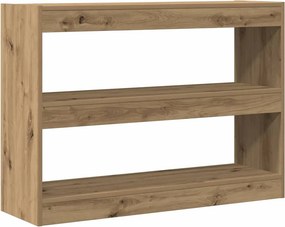 vidaXL Βιβλιοθήκη 2 επιπέδων 100 x 30 x 72 εκ Επεξεργασμένο ξύλο