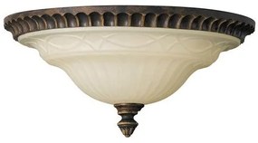 Πλαφονιέρα Φωτιστικό Οροφής 2xE27 Καφέ Drawing Room FE-DRAWING-ROOM-FA Elstead Lighting-FE-DRAWING-ROOM-FA-Καφέ FE-DRAWING-ROOM-FA