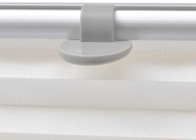 vidaXL Στόρι Σκίασης Πλισέ Λευκό F06