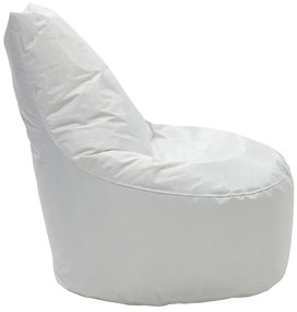 Πουφ πολυθρόνα Norm PRO 100% αδιάβροχο λευκό 65x65x80 εκ.