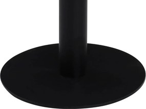 vidaXL Τραπέζι Bistro Ανοιχτό Καφέ 50 εκ. από MDF
