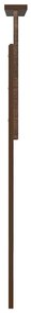 vidaXL Κεφαλάρι με κεφαλάρι Καφέ δρυς 80 cm Επεξεργασμένο ξύλο