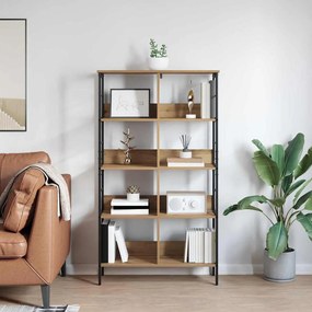 vidaXL Ράφι Βιβλίων 8 επιπέδων 82 x 32 x 144,5 εκ. Επεξεργασμένο ξύλο